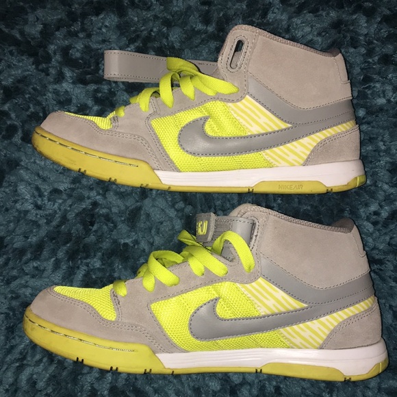 Nike custom 6.0 skate sneakers Sz 9 👟Grey/Lime👟 - Picture 3 of 8